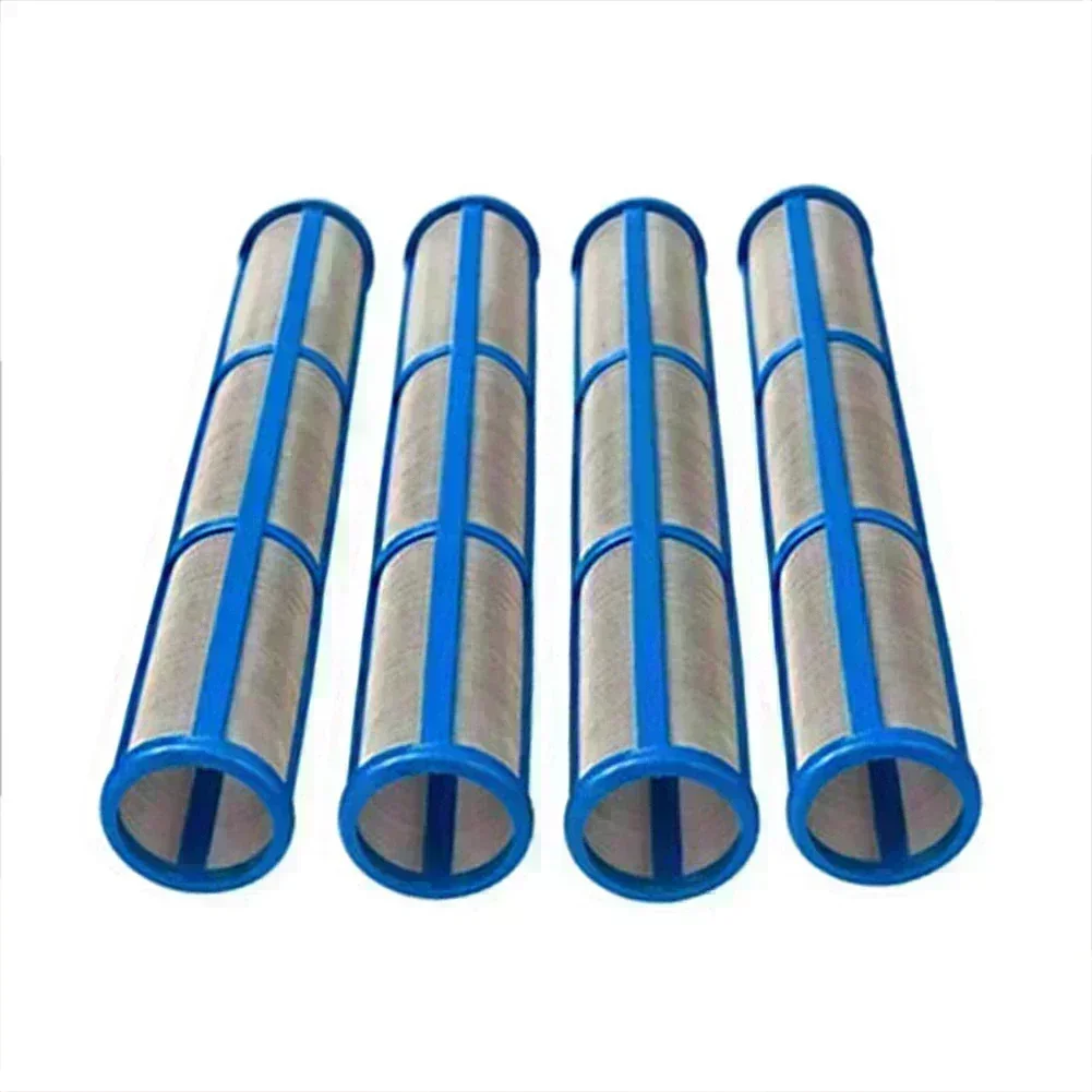 4pcs Airless Sprayer Pump Long Manifold Filter 30/60/100 Mesh 244071 244067 244068 For G-Contractor II G-Contractor FTx II