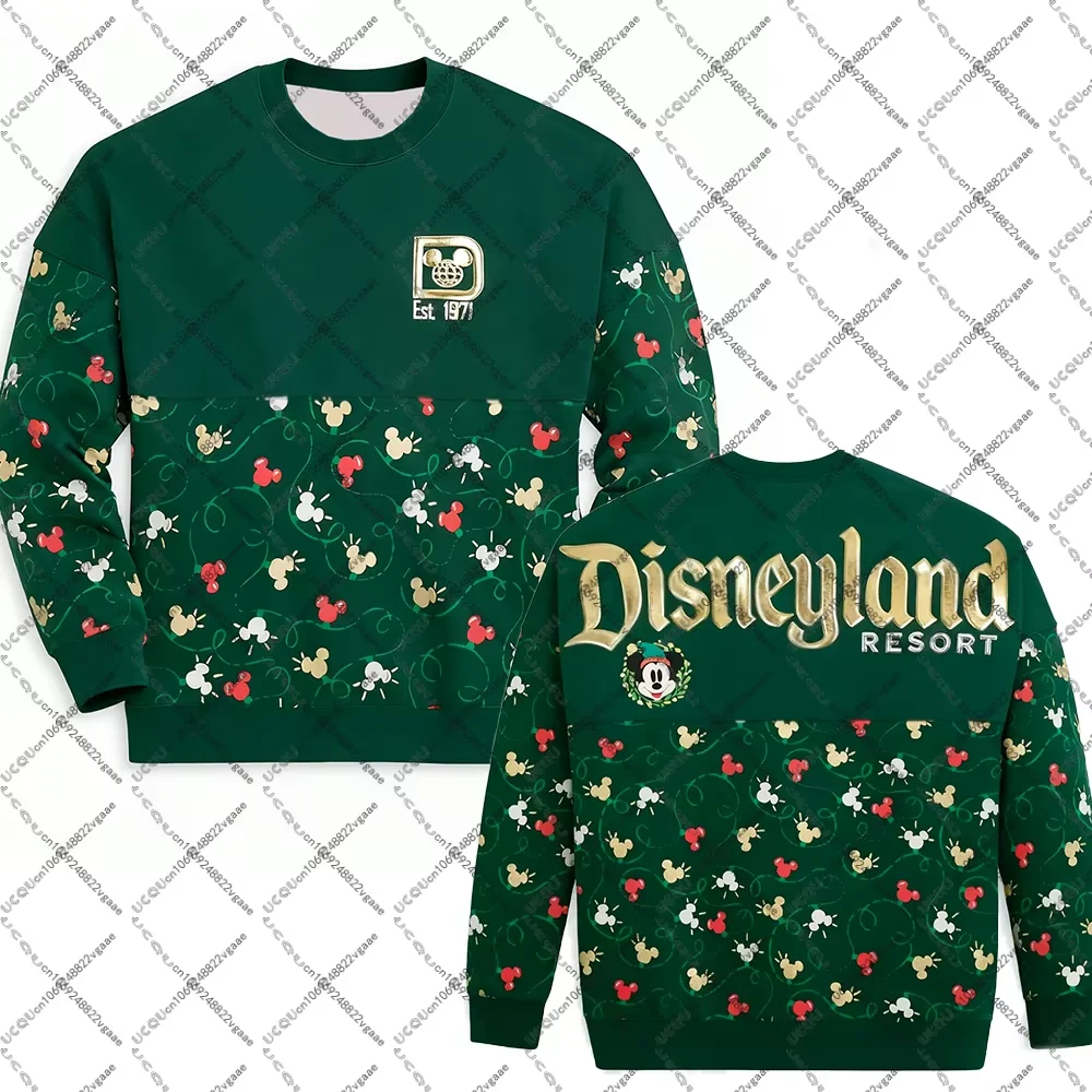 الخريف الشتاء الفتيات الاطفال المحملة Y2k حفلة أفضل هدية تي شيرت ميكي ماوس 70th البلوز البلوز المرأة هوديي تأثيري عيد الميلاد جديد #1