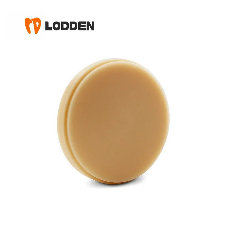 LODDEN PMMA Monolayer 98MM For Dental Lab Material Monochrome Resin Disc VITA 16 Color Dentist Materials CAD/ CAM Milling Blank