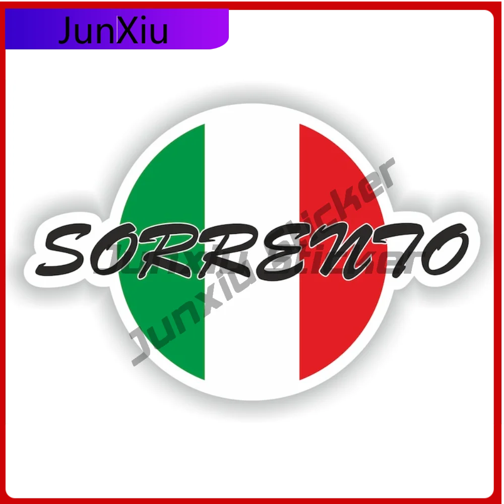

Sorrento Italy Sticker Long Lasting Car Sticker For Boat Wall UV Resistant Decoration Auto Accessories Exterior Vinyl Decal
