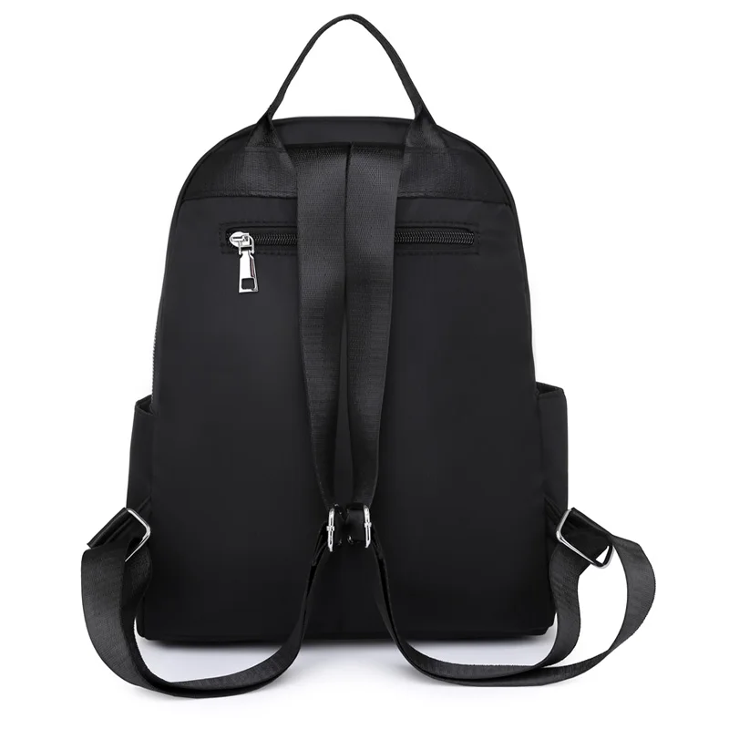 Mochila casual elegante, versátil para passeios diários, pode ser transportada em um ombro, com vários bolsos e grande capacidade