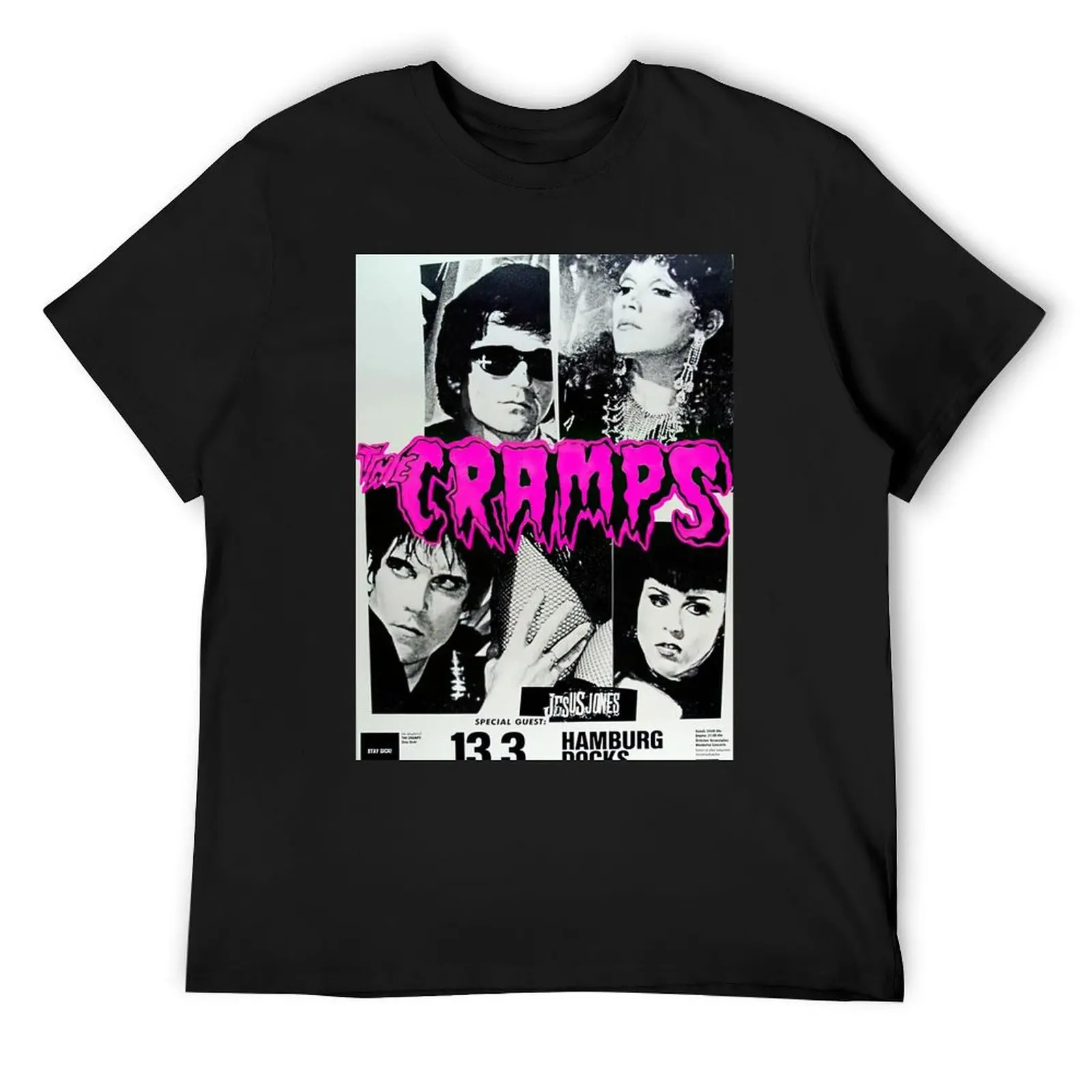 

The Cramps Band Vintage T-Shirt customs design your own plus size clothes Blouse summer tops mens graphic t-shirts anime