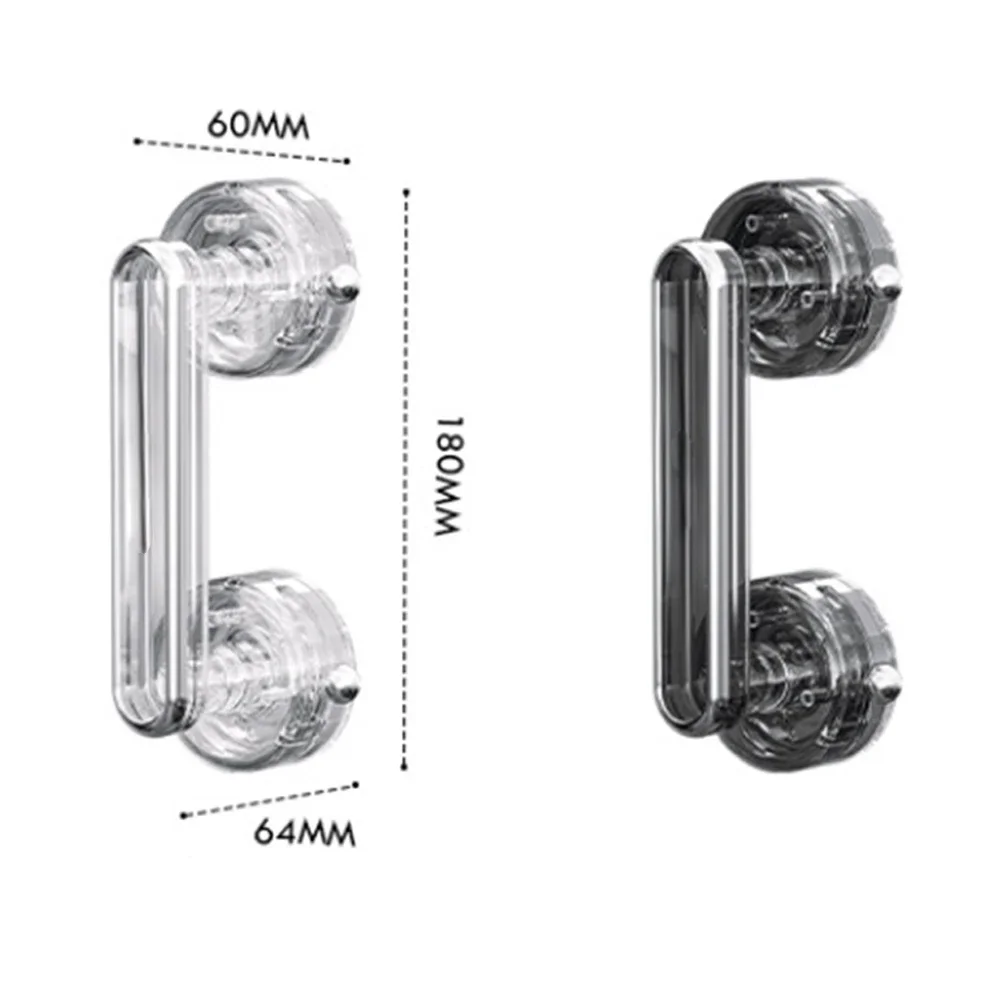

Strong Suction Cup Door Handle Anti Slip Handle Anti-slip Handles 18*6*6.4cm Glass Door Handles Easy To Remove
