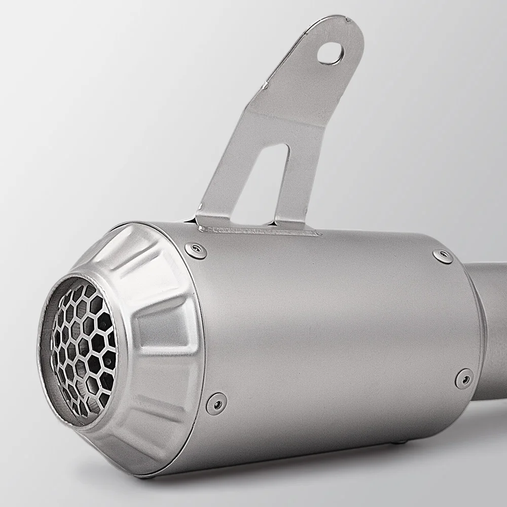 Slip-On Integrated Mid & Tail Exhaust System For ZX-4R ZX-4RR 2023-2025, Motorcycle Modified Full Mid Tail Exhaust
