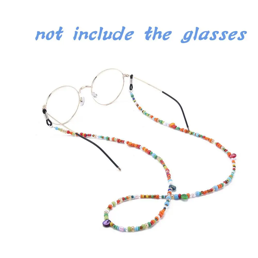 

Fashion Anti-lost Lanyards Beads Colorful Eyeglasses Strap Eyeglass Chain Eyewear Cord Spectacle Frame Holder