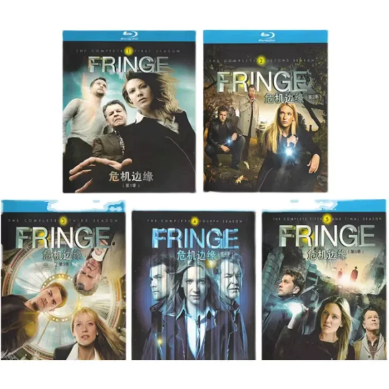 BD Blu-ray Ultra HD American TV Series Edge of Crisis Fringe Seasons 1–5 Full Version 20-Disc Box