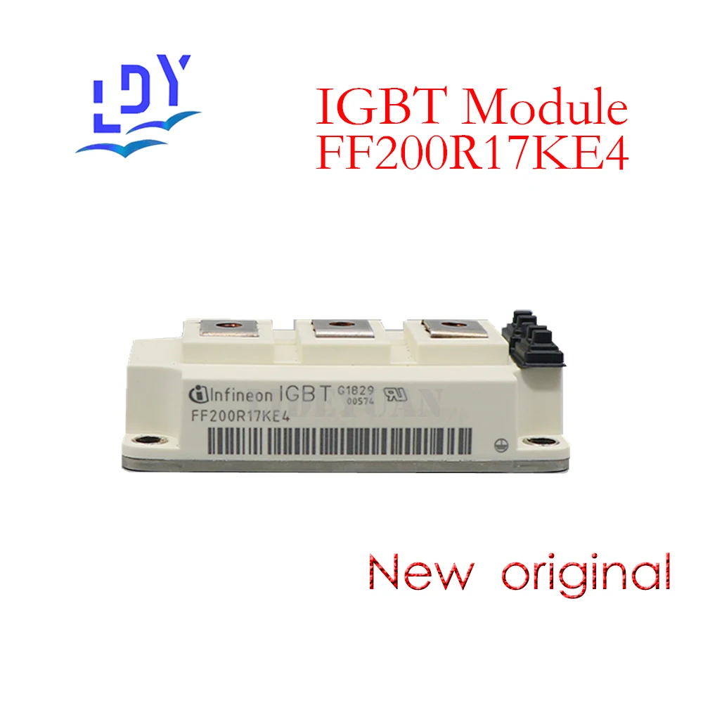 

1PCS FF200R17KE4 Original IGBT Power Module Thyristor Module FF200R17KE4 IGBT - Insulated Gate Bipolar Transistor