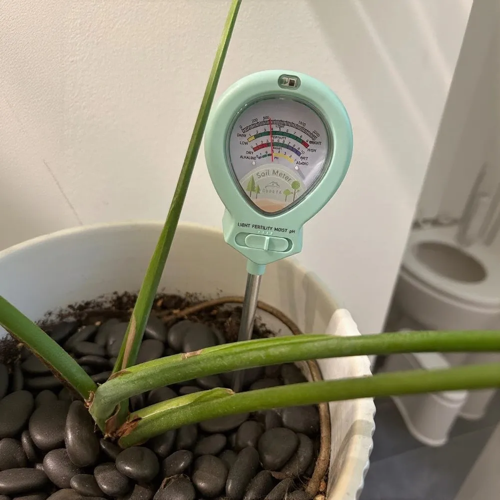 4-in-1 Soil Moisture Tester PH Light Moisture Acidity Meter With Digital Display Accurate Plant Care For Garden Soil Detection