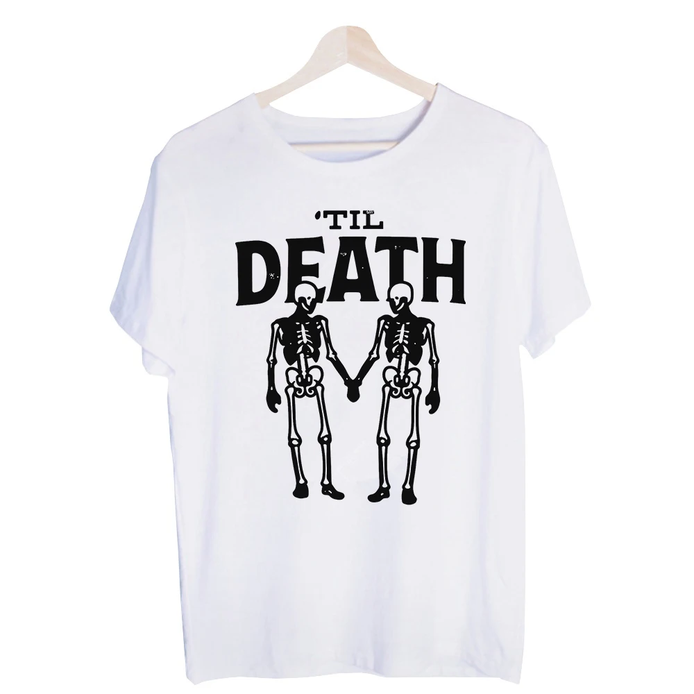 Men's Skeleton Graphic Tee, Short Sleeve Crew Neck T-Shirt for Casual Halloween and Everyday Wear