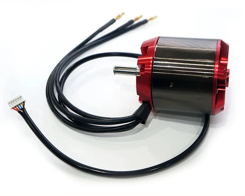 Brushless Inductive Motor 200kV Unsealed Motor 8mm Shaft Electric Scooter