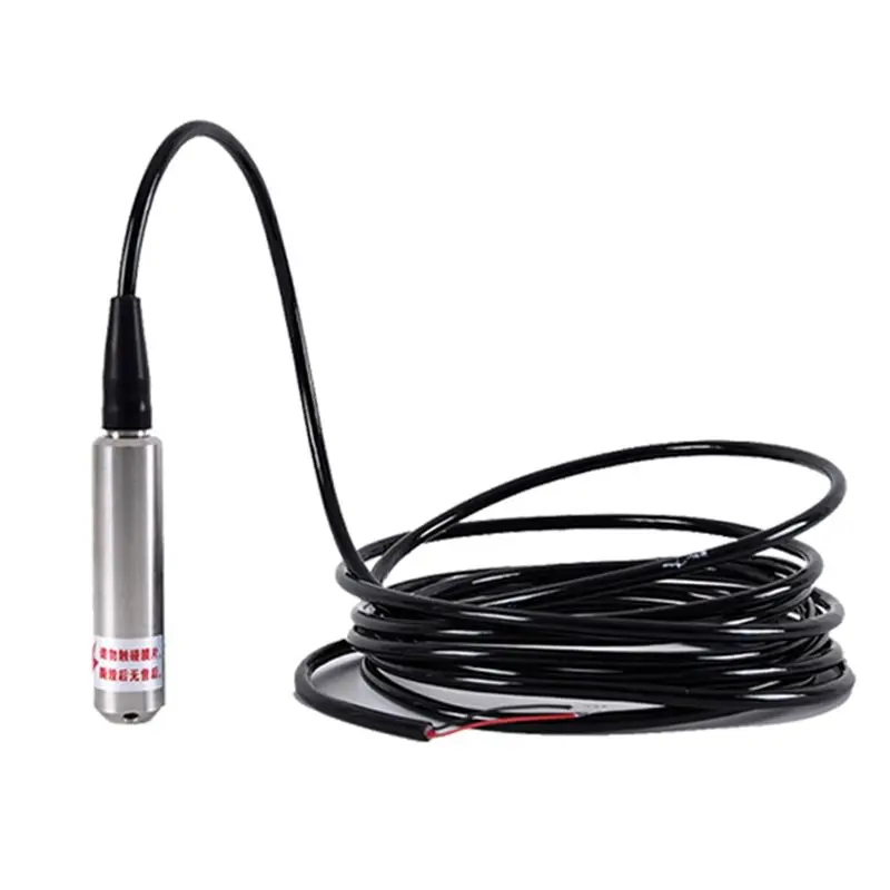 A29F-Input Type Liquid Level Sensor Probe Fire Pool Liquid Level Display Water Level Transmitter 0-1 Meter Range 4-20Ma