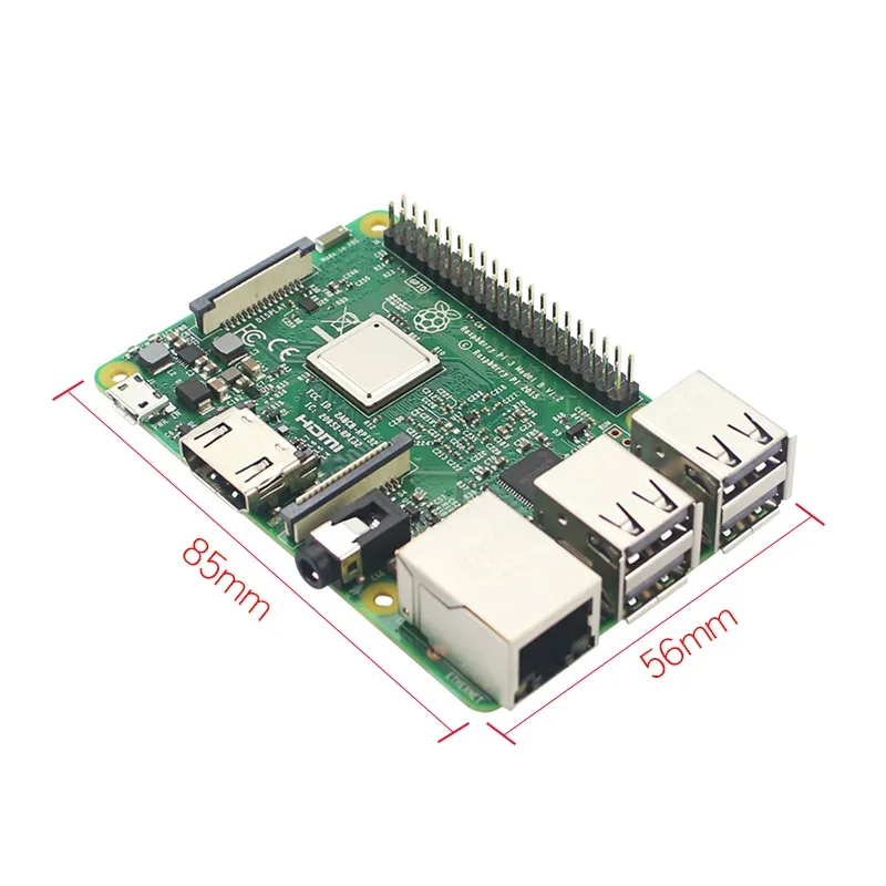 Raspberry Pi 3 Model B+ Raspberry Pi Raspberry Pi3 B Plus Pi 3B z WiFi i Bluetooth oraz obsługą Power-over-Ethernet nowy