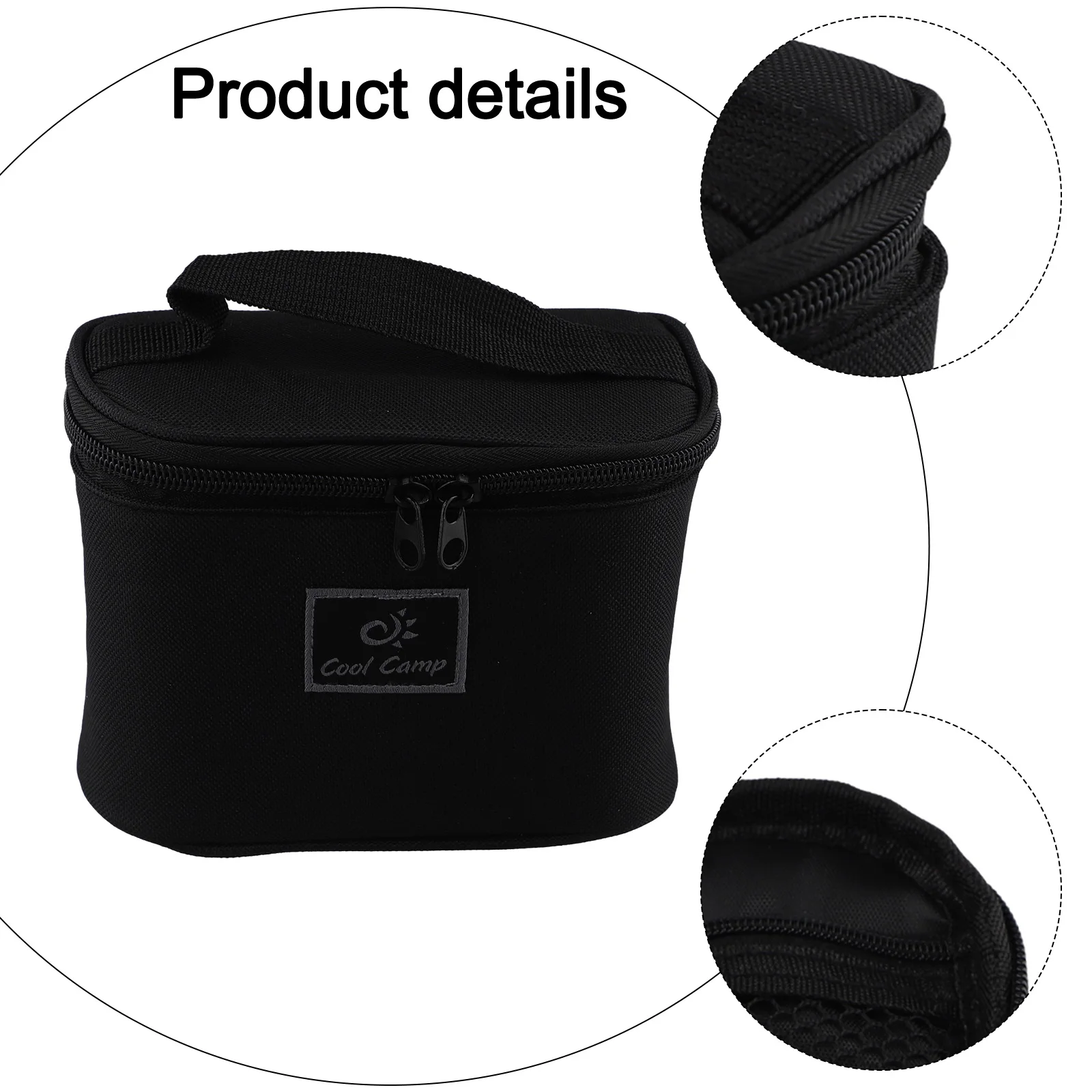 Camping Condiment Set Camping Spice Kit Camping And Tear Resistant Easy Identification PET Material Bottles Canvas Bag