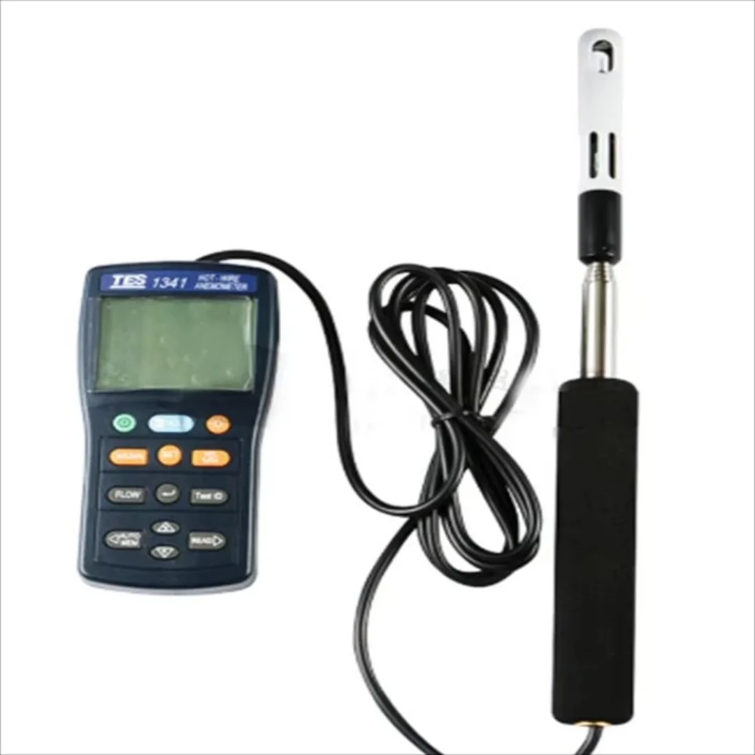 TES1340 Thermal Anemometer High-Precision Handheld Thermal Wind Speed Measurement Instrument 3