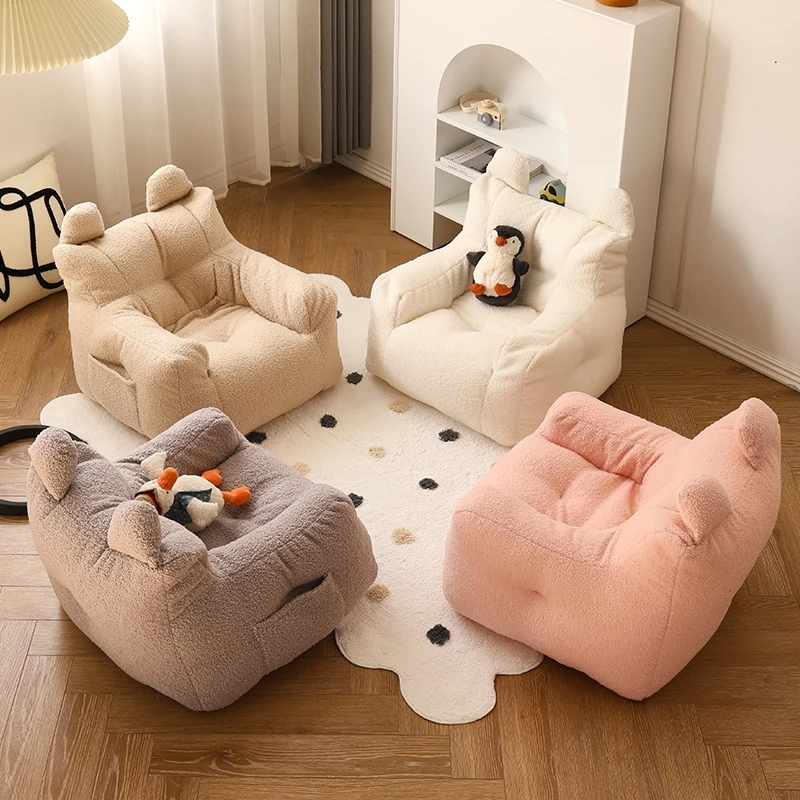 

Baby Armchair Soft Sofa Kids Chairs Children's Furniture Dіvan Puff Chaise Longue Child Chair Meuble Enfant Girl Recliner Bed