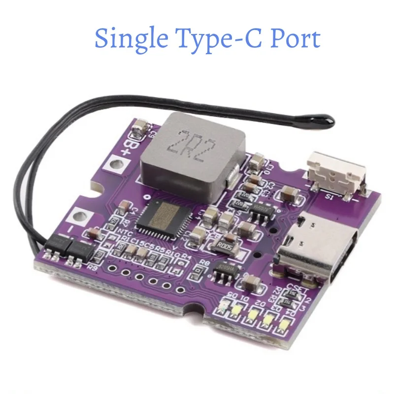 22.5W Power Bank Bidirectional Fast Charging Mobile Power Module Circuit Board With Digital/Light Type-C USB Suppor PD/QC3.0 2.0