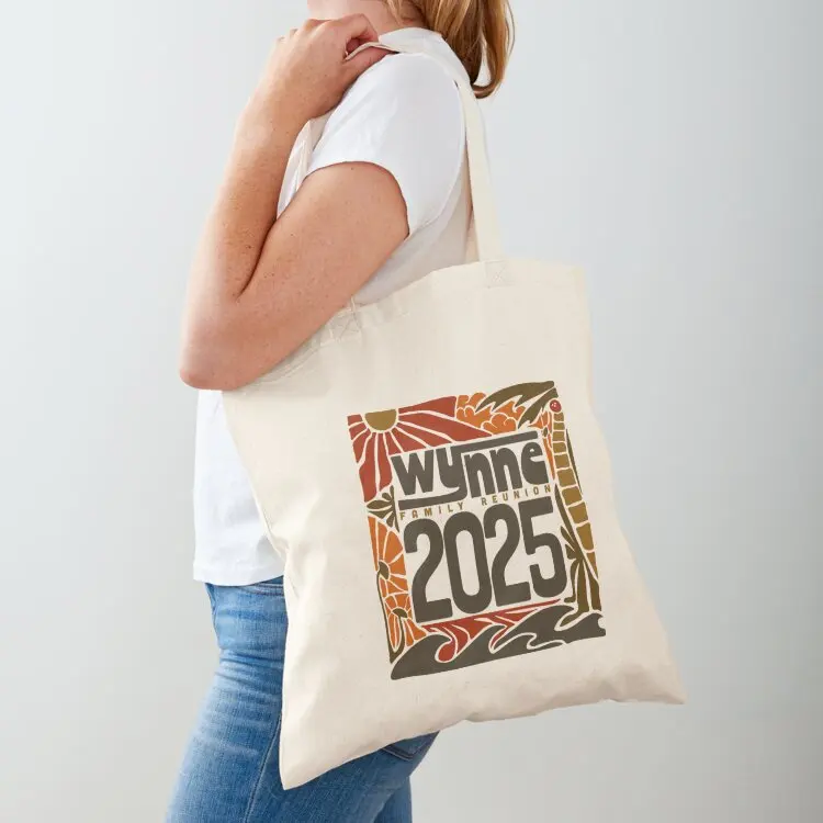 

Wynne 2025 Main logo Tote Bag university shopper bag ecological bags Eco bag Canvas shoulder