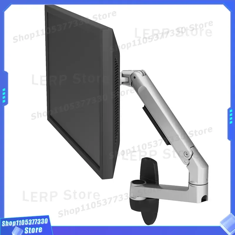Adjustable Desktop Monitor Stand for Laptop and Computer Screen Riser Ergonomic Office Desk Organizer with Phone Holder