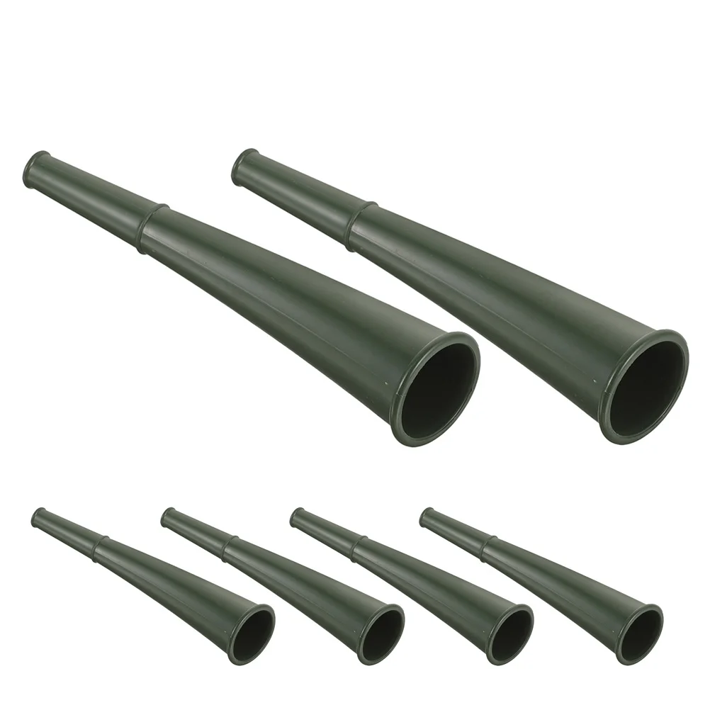 Klaxon de Signal extérieur en plastique robuste, 6 pièces, conception pour les conditions extrêmes, klaxon de Signal sonore fort pour la Marine et le Camping