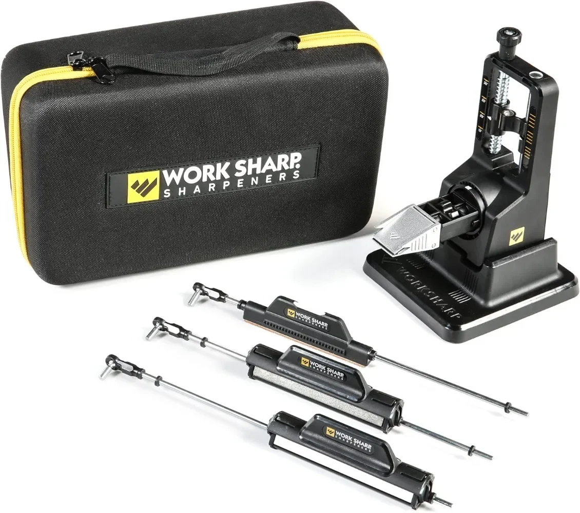 

Adjustable Knife Sharpening System - for Hunting, Serrated & Kitchen Knives