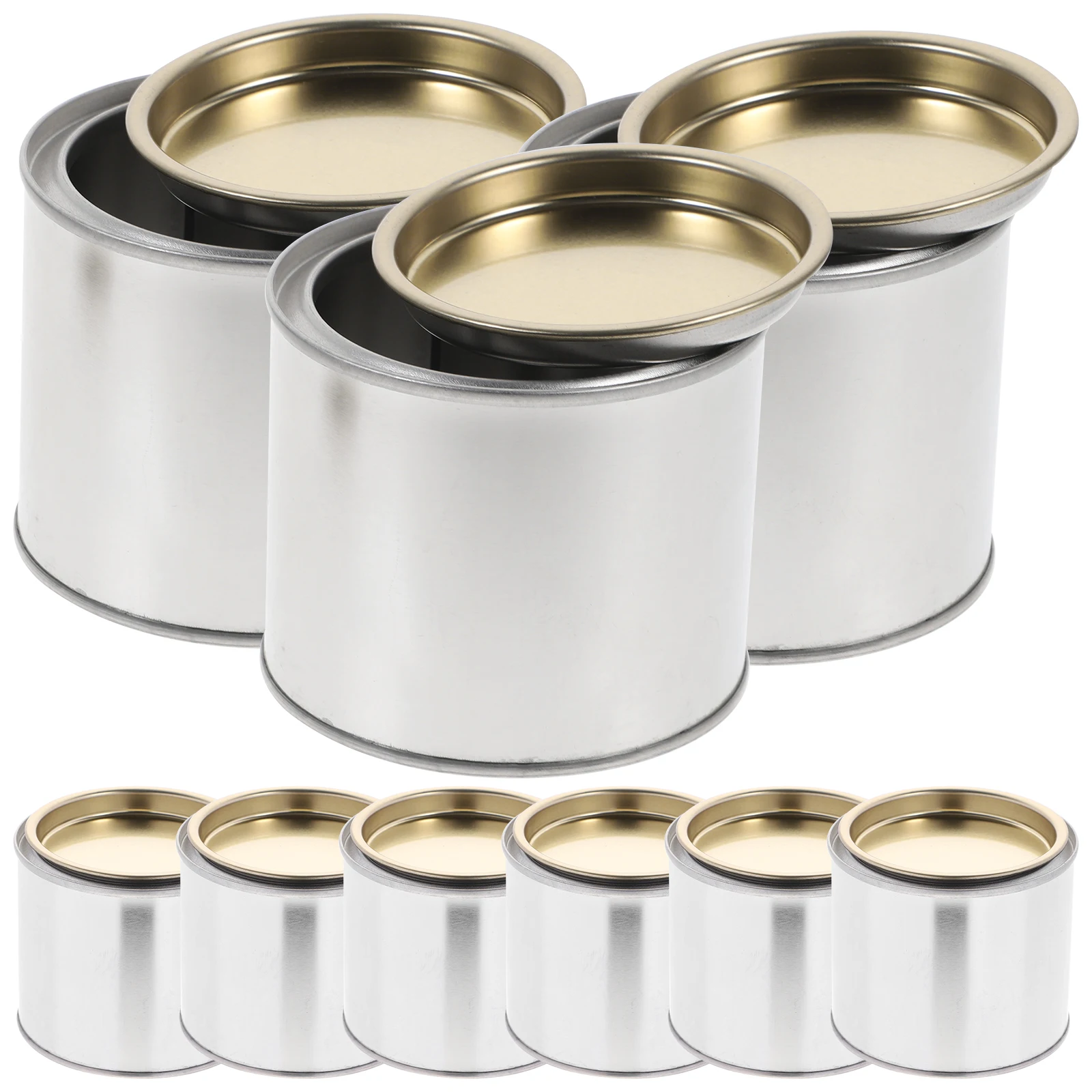 

8 PCS Paint Adjustment Can Printing Ink Storage Pearlescent Practical Container
