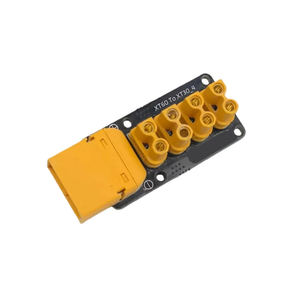 FFYY-XT30 4-Channel Female Plug XT60 Power Distribution Board 60A Load Current For RC Model Drone Connectors Part