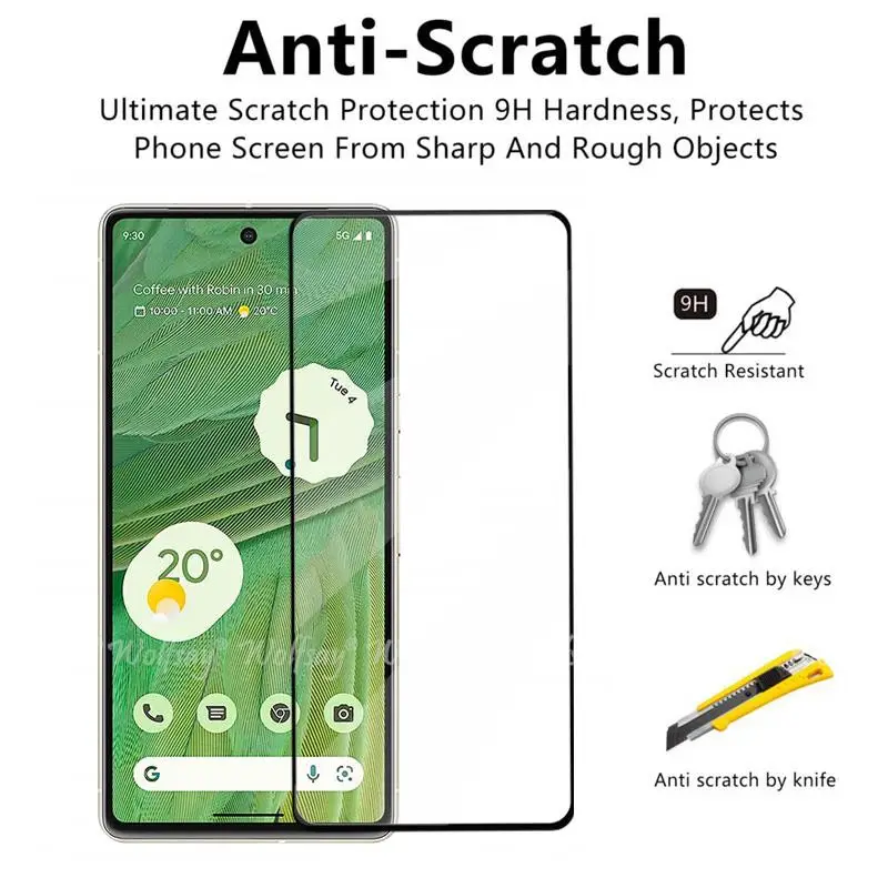 For Google Pixel 7 Glass For Google Pixel 7 Tempered Glass Screen Protector Camera Film For Google Pixel 7 Pro 6A 6 5A 4A Glass