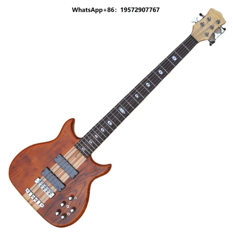 5 Strings Electric Bass Guitar Professional Bass Guitar Rosewood Fretboard Bass