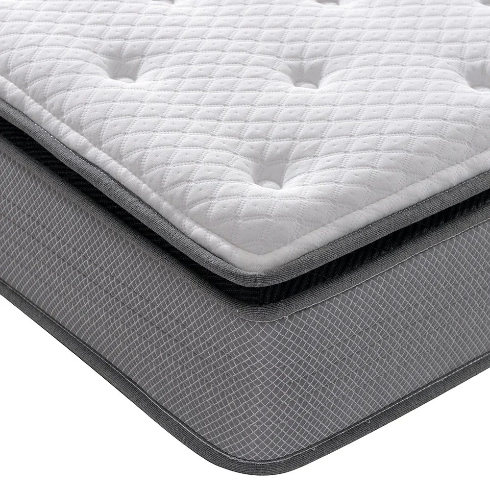 Hotsale King Queen Double Bedroom Furniture Bed Mattress Vacuum Compress Coil Spring Mattresses