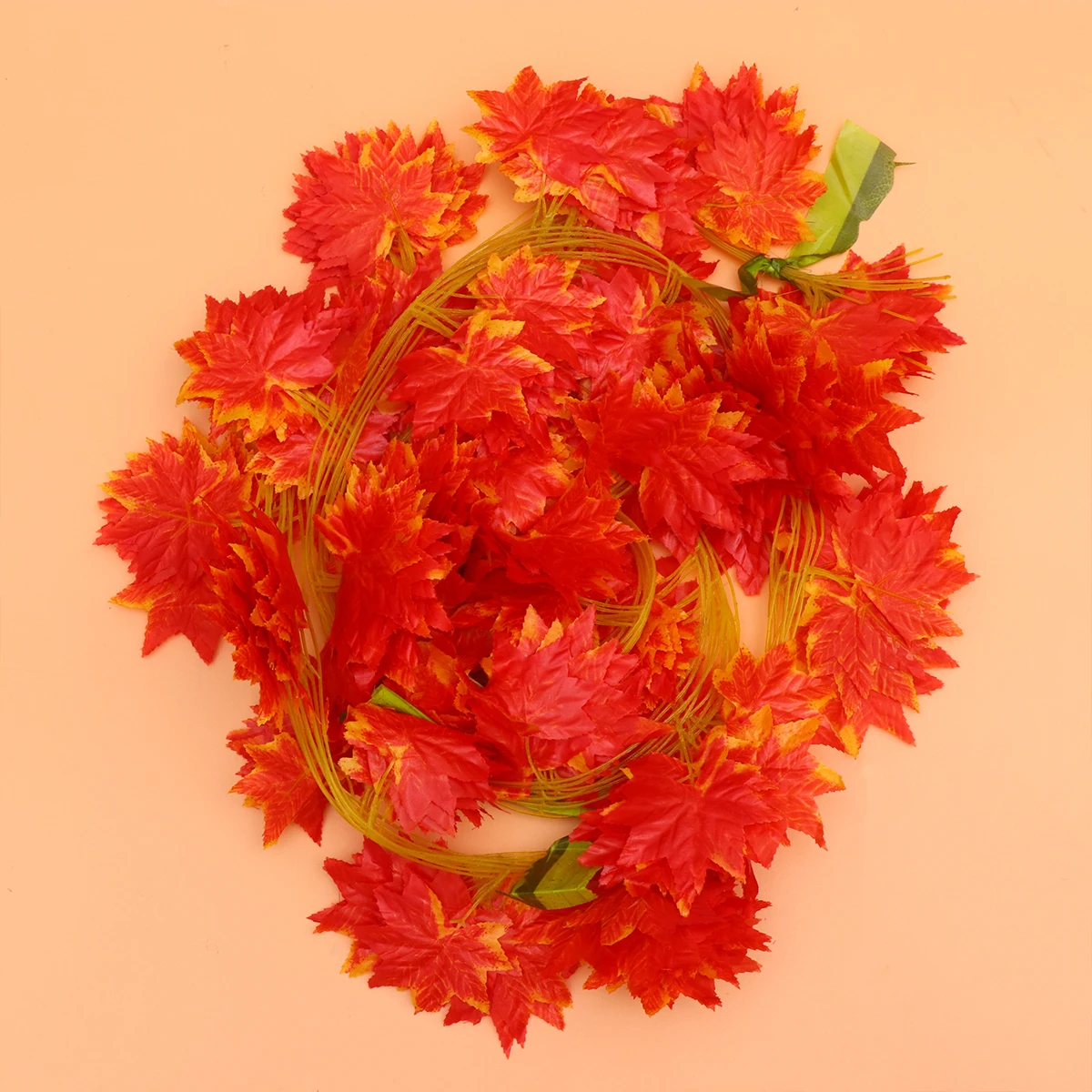 

30 pcs Large Leaf Decor Artificial Green Leaf Vine For Pet Nest Crawling Reptile Tank Accessories Fake Creeper Vine Home Wedding