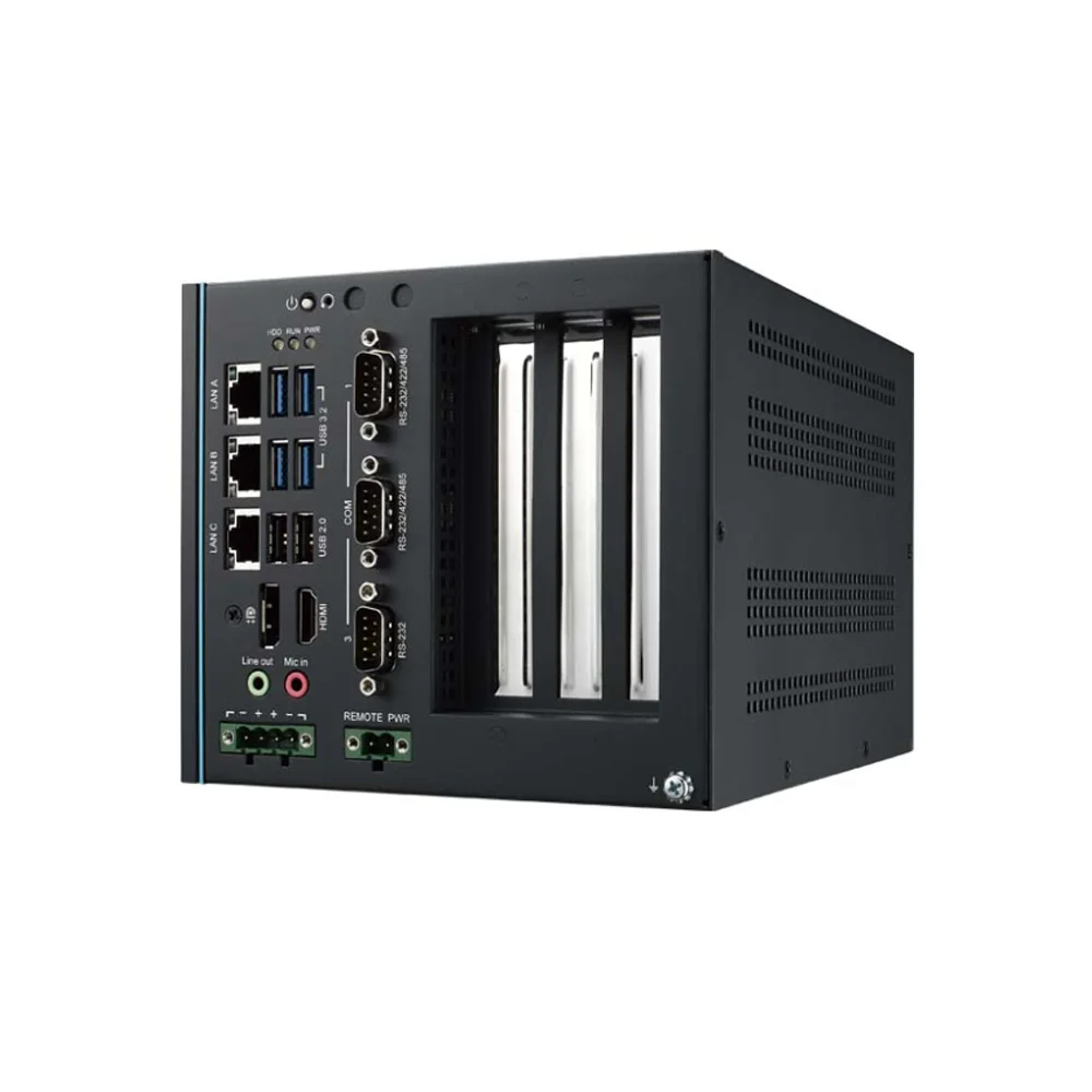 Advantech -348 Embedded Fanless Industrial PC with 10th Gen  CPU