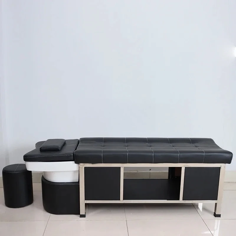 

Lying Completely Thai High-End Ceramic Basin Shampoo Chair Multi-Functional Head Therapy Flushing Bed