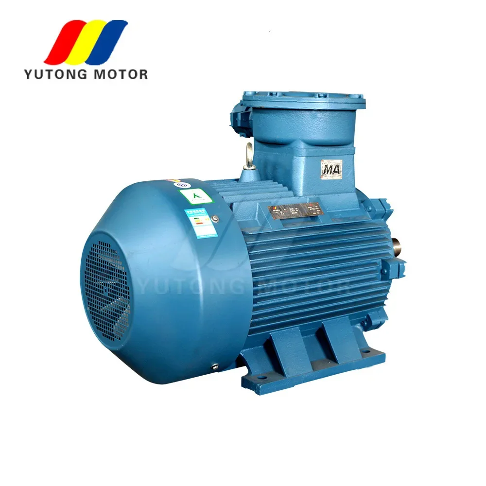 Yutong YB3 7.5kw 10hp 3000rmp Three Phase Ac Electric Explosion Proof Motor Price