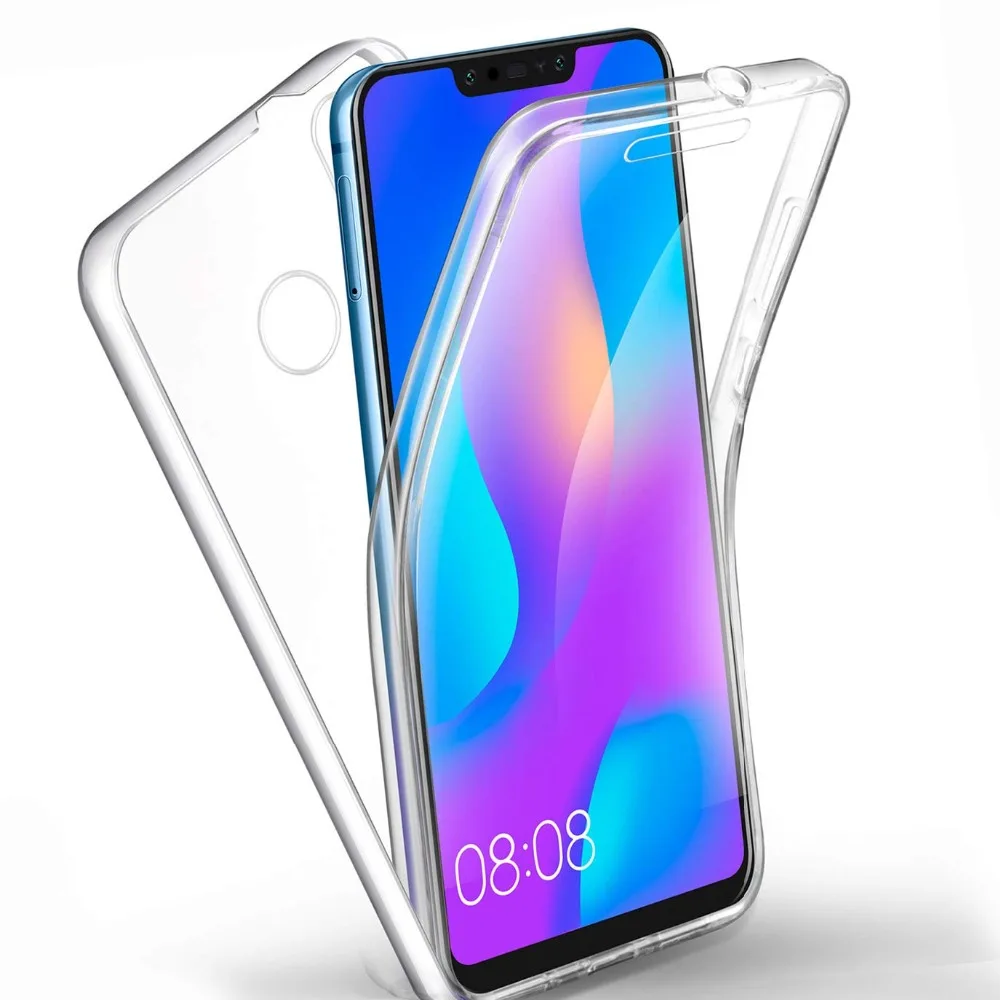 Luxury 360 Case Full Cover for Huawei P40 P30 P20 Lite Mate 30 20 10 Pro P Smart Z Plus Case Transparent Protective Back Cover