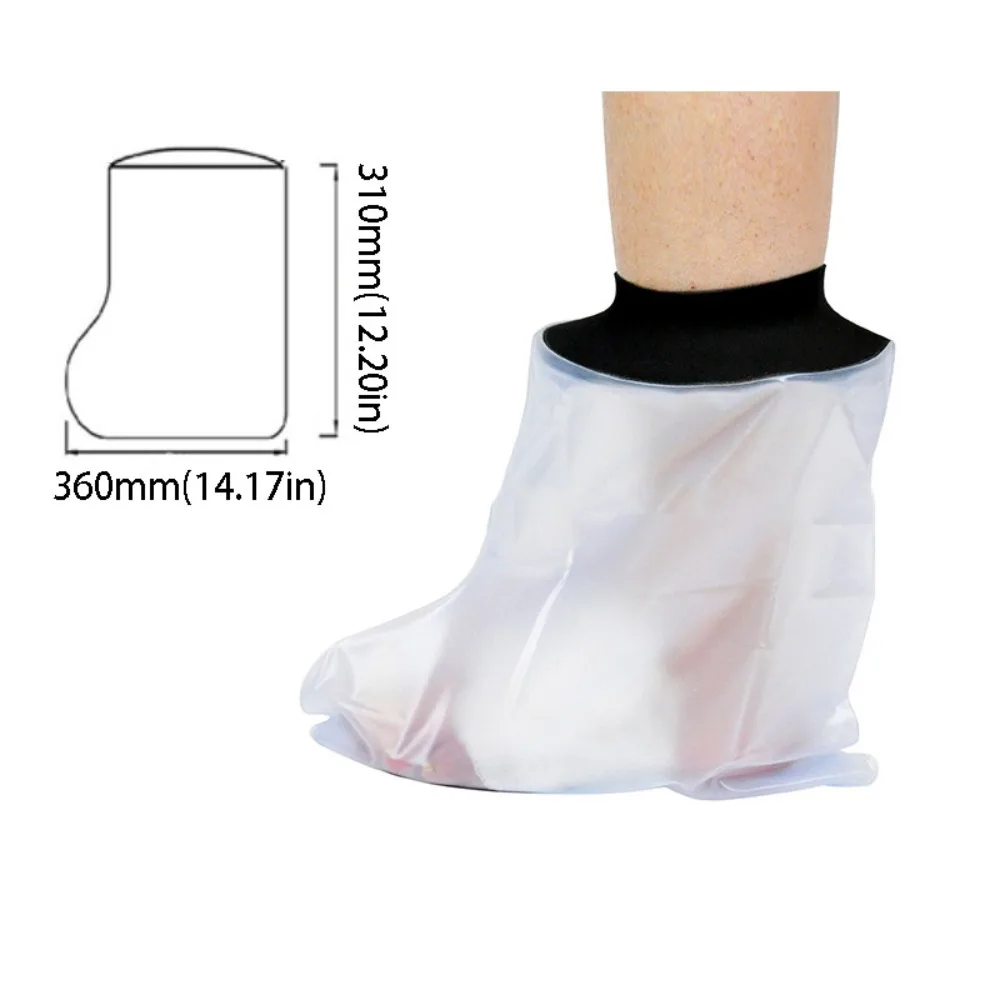 Sealed Design Waterproof Cast Cover Lower Leg Cover Protective Ring Wound Protector Full Leg Cover Waterproof Material