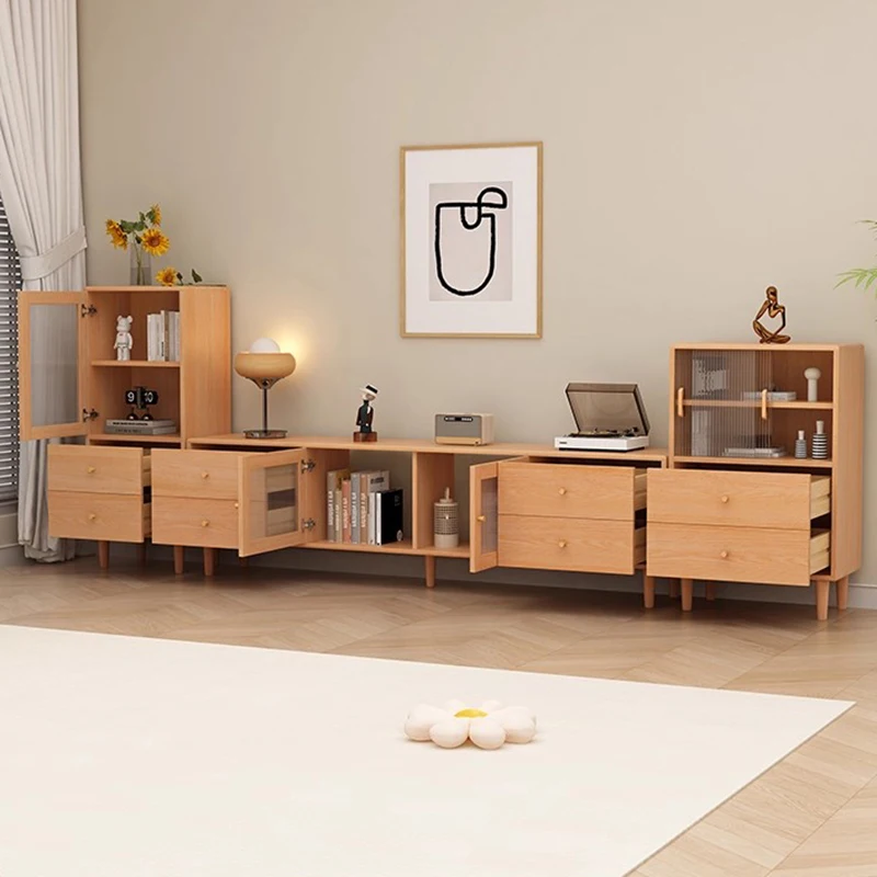 Modern Storage Tv Cabinet Minimalist Wooden Nordic Comfortable Tv Cabinet Lounges Luxury Mobili Per La Casa Home Furniture