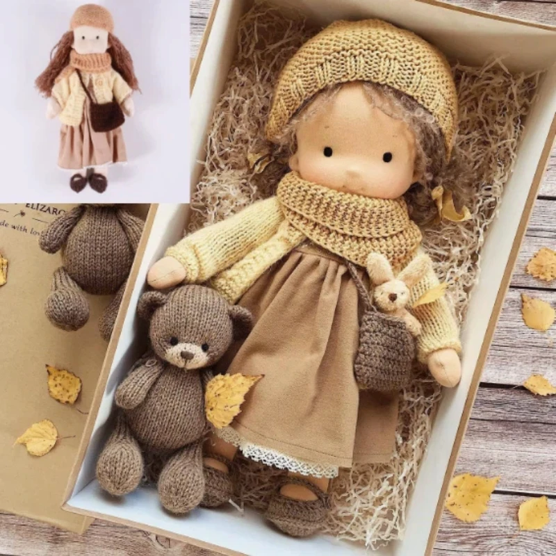 

Handmade Weldorf Doll By Artist Mini Soft Doll Diy Dress Up Toy For Kids Best Birthday Gift