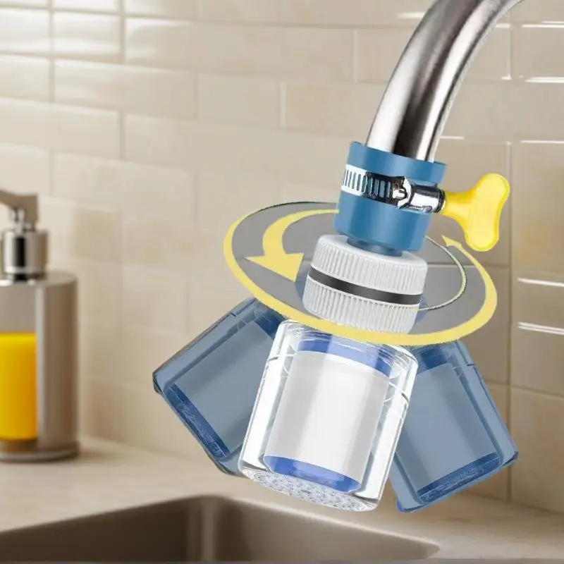 

Водосберегающий вращающийся фильтр для душа, создает мягкую пену и сильный спрей, простая установка для улучшения потока кухни/ванны