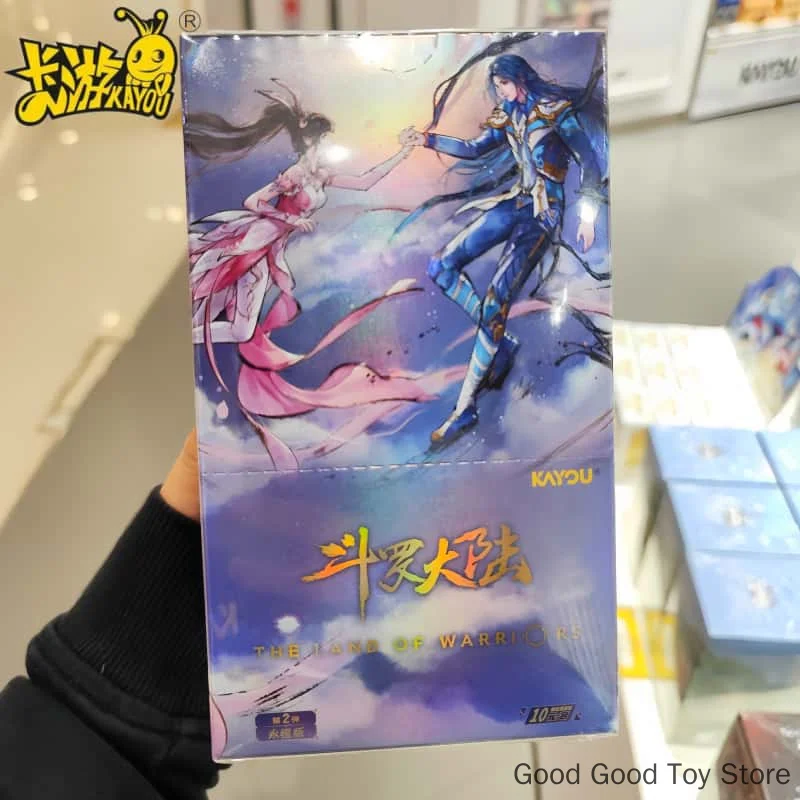 New KAYOU Genuine Soul Land Collection Card Eternal Edition Volume 2 Anime Character Collectible Card Anime Fans Hobby Toys