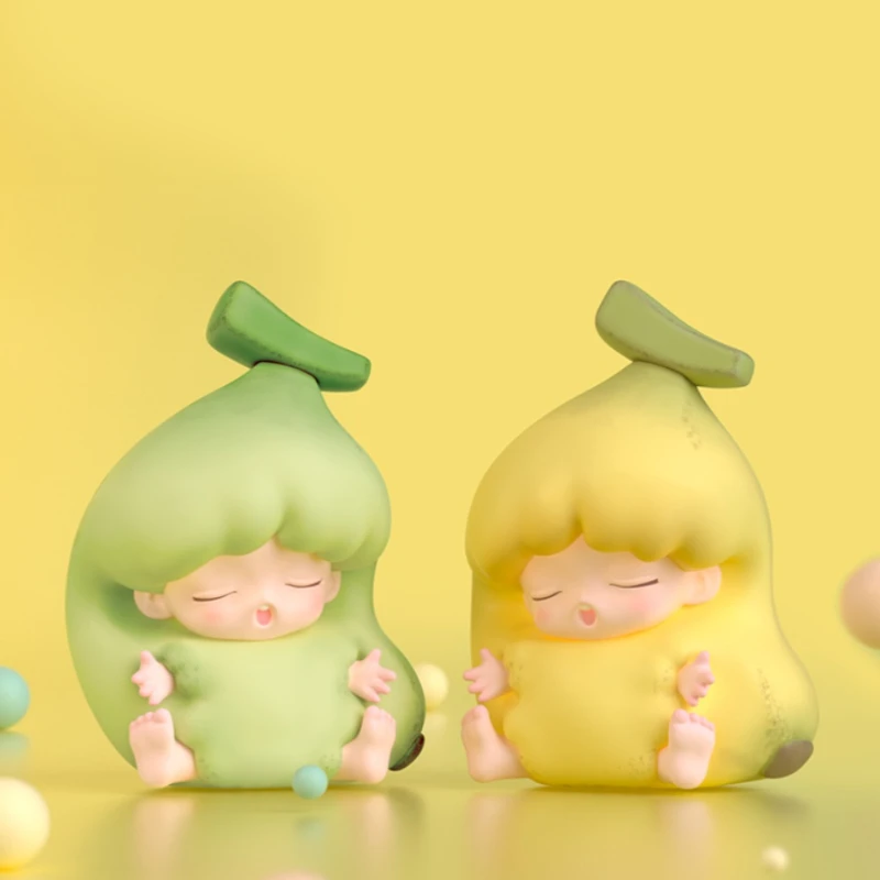 JOTOYS Yumo Banana Friend Series Lucky Pear Elevator Mystery Box Kawaii Cute Anime Action Figure Toys Original Birthday Gift