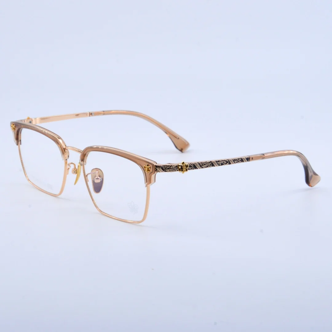 الرجال الكلاسيكية مربع الأعمال نمط قصر النظر القراءة النظارات البصرية النساء موضة سبائك التيتانيوم وصفة طبية إطار نظارات UV400 #1