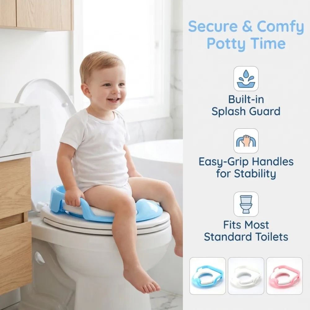 portable-soft-cushion-kids-toilet-seat-stable-easy-clean-baby-toilet-seat-splash-guard-handles-potty-training-seat-training-use
