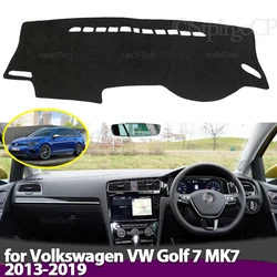 For Volkswagen VW Golf 7 MK7 2013-2019 Anti-Slip Dashboard Cover Protective Pad Car Accessories Sunshade Carpet
