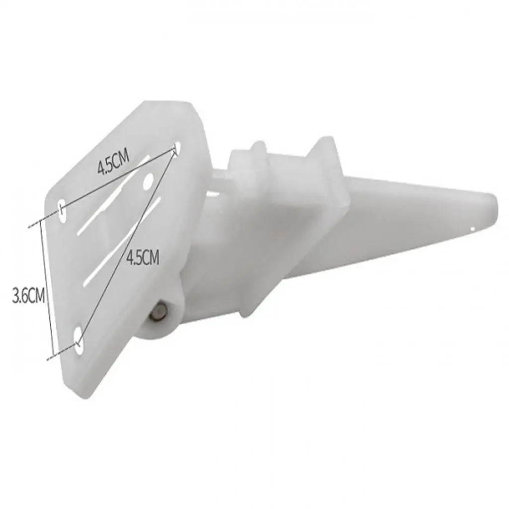 

Marine Pitot Tube Speedometer Gauge Accessory Automatic Kick-up Pilot Replacement for Long Tail Boat