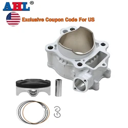 AHL Motorcycle 78mm Bore Cylinder Piston Ring Kit For HONDA CRF250R CRF250X CRF 250R 250X 12100-KRN-731 12100-KRN-732