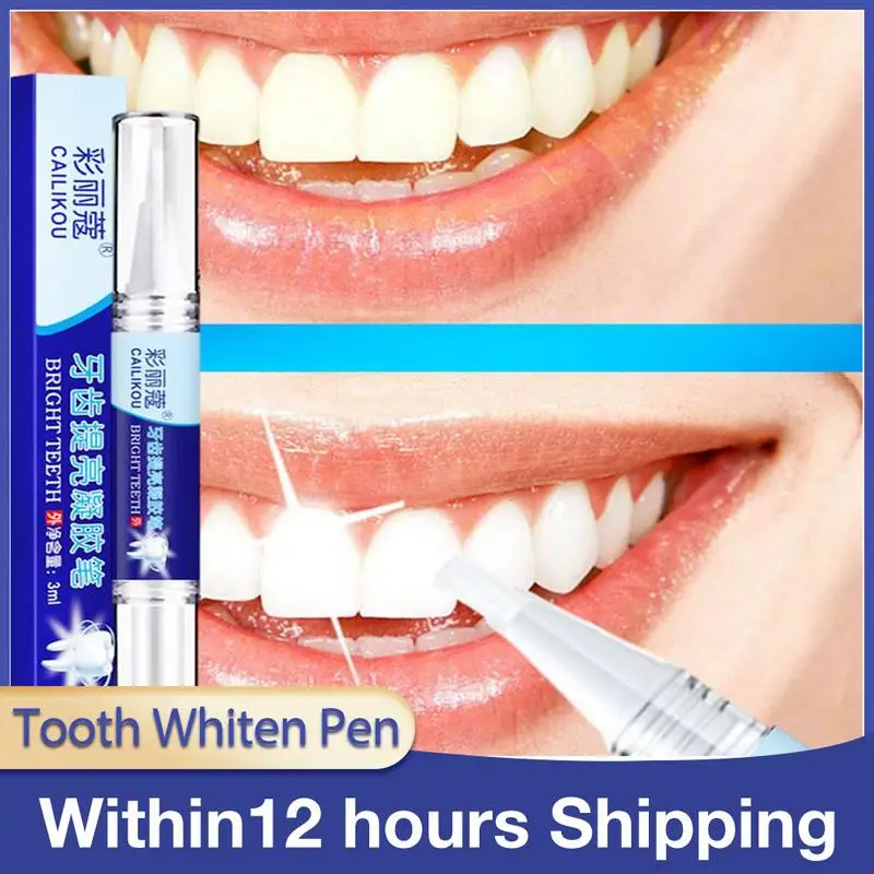 

Tooth Whiten Pen Professional Teeth Whitener And Stain Remover Travel-Friendly No Sensitivity Effective Tooth Whiten Pens