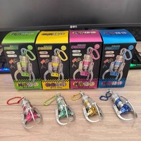 1/4pcs Creative Press Type Catch Dolls Claw Model Keychain Mini Simulation Claw Machine Decompression Key Ring Backpack Pendant