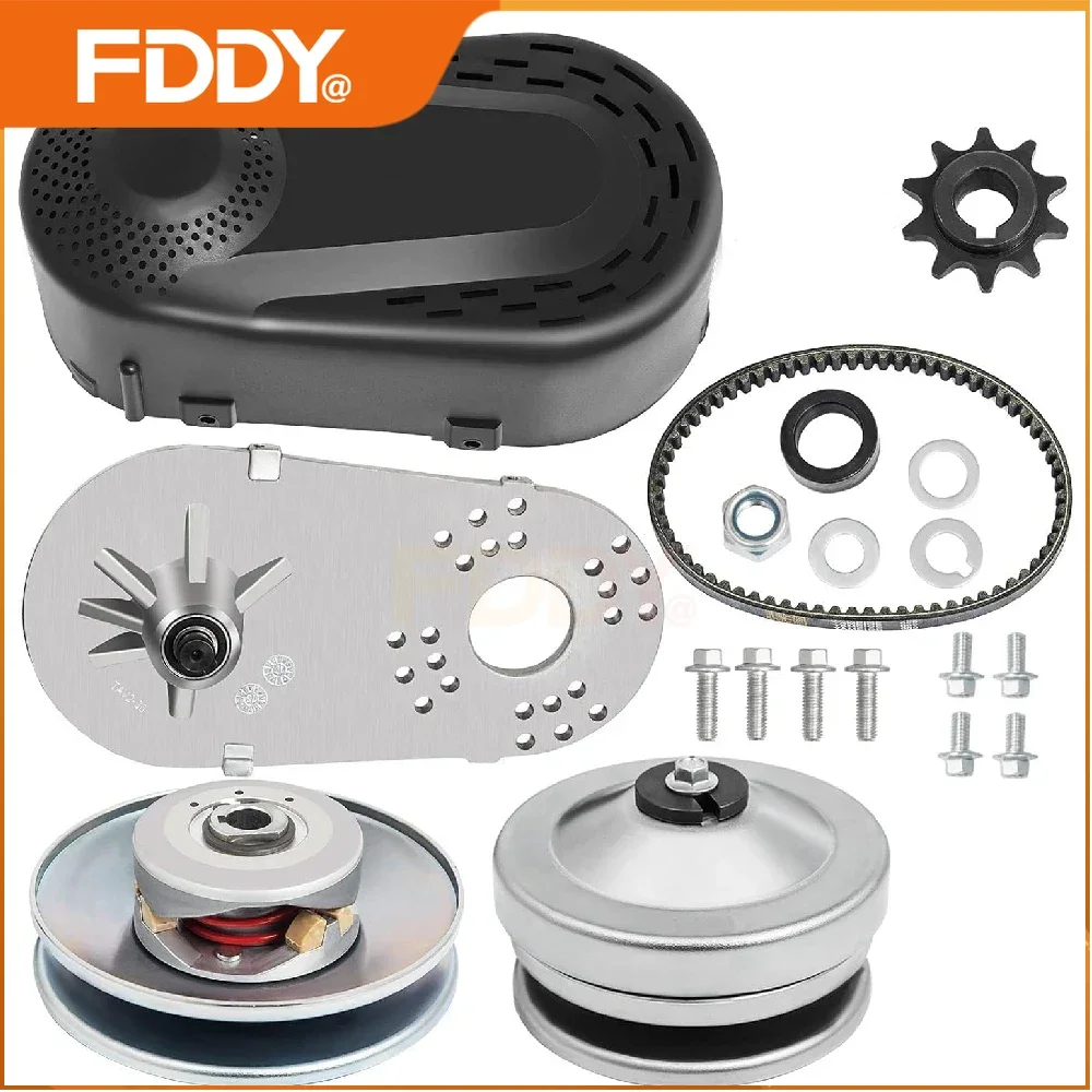 

FDDY CVT 30 Series 420 10T 3/4" Replacement Set 5.5HP-8HP Go Kart Clutch 212CC TAV2 30-75 Manco Clutch Small Engine Drive Be