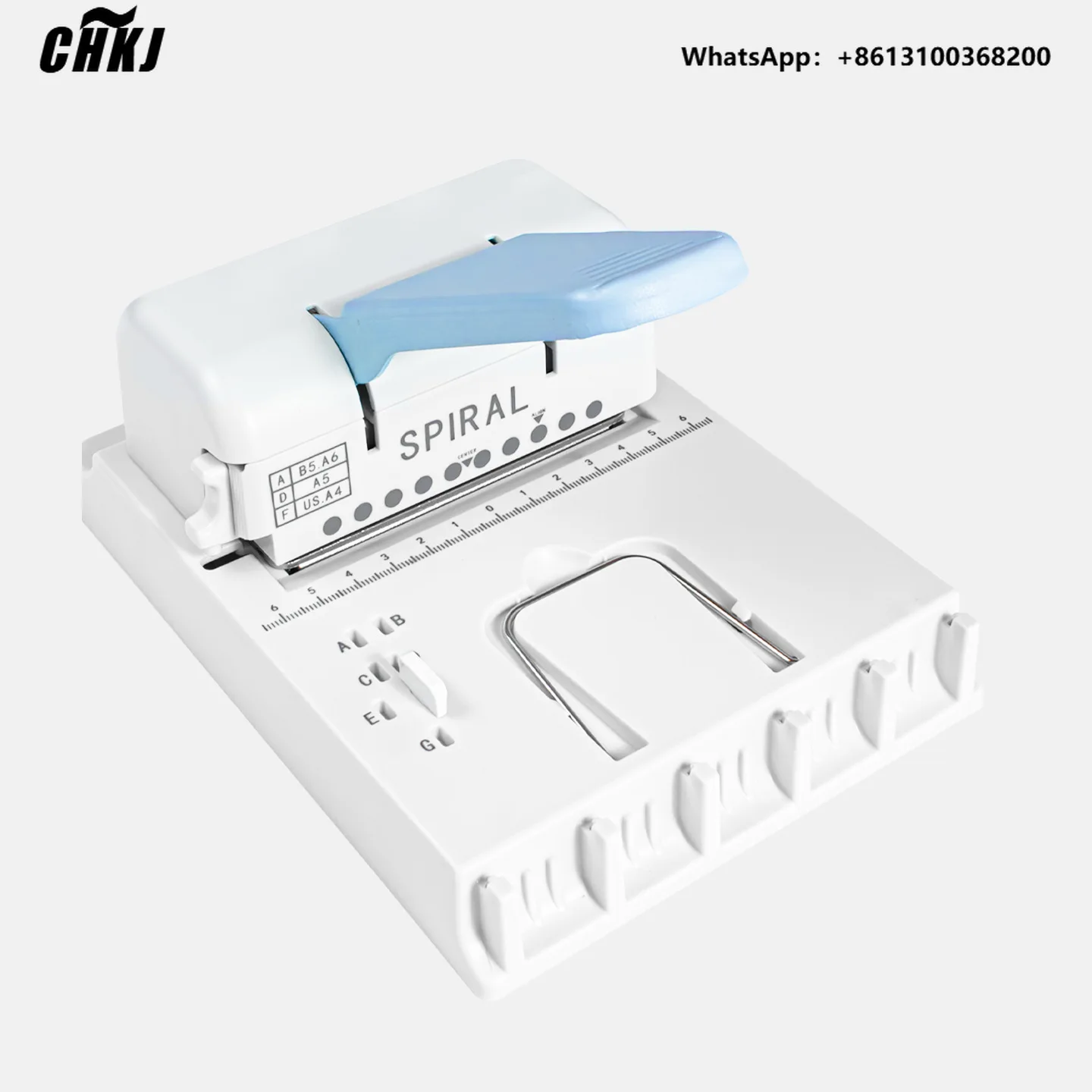 Mini DIY Coil Binding Machine Mushroom Hole & Iron Ring Binder Loose-Leaf DIY Puncher