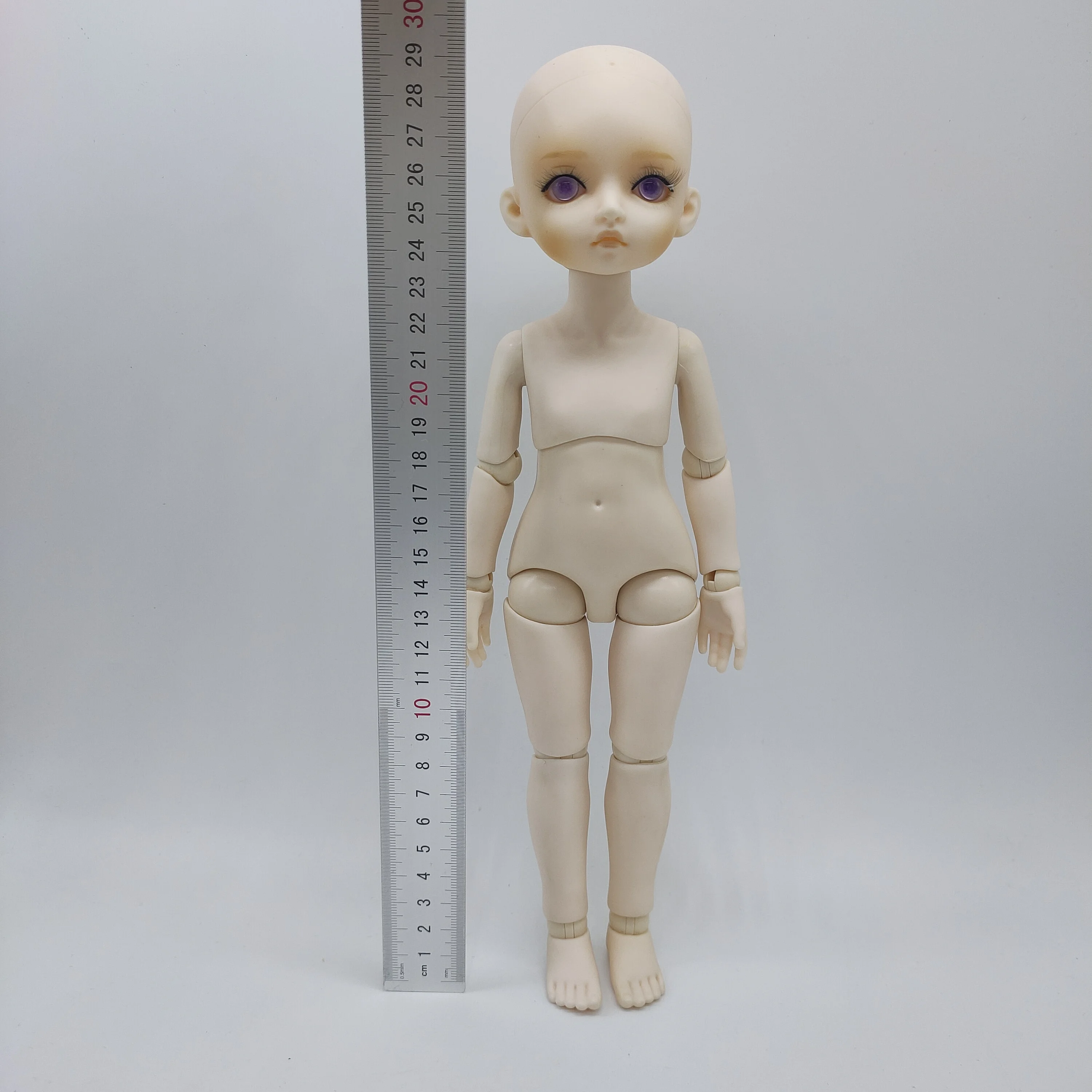 دمية Monst Savage Baby، دمية BJD متعددة الأقسام مكونة من 6 نقاط، دمية تلبيس أصلع #4